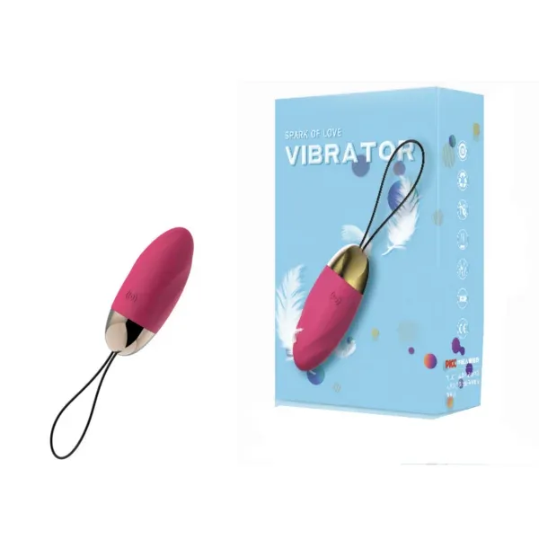 Kiss: Huevito Vibrador 10 Modos y Carga USB - LL-A1902 Lilo (S.T.M.)