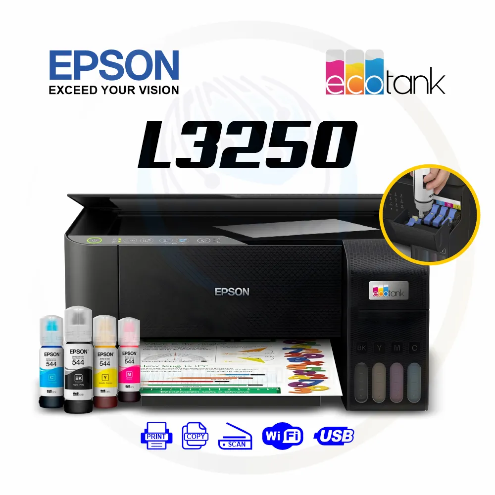 IMPRESORA EPSON ECOTANK L3250 USB / WIFI 
