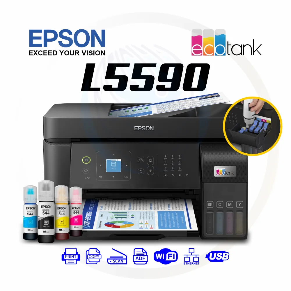 IMPRESORA EPSON ECOTANK L5590 USB/WIFI/ETHERNET