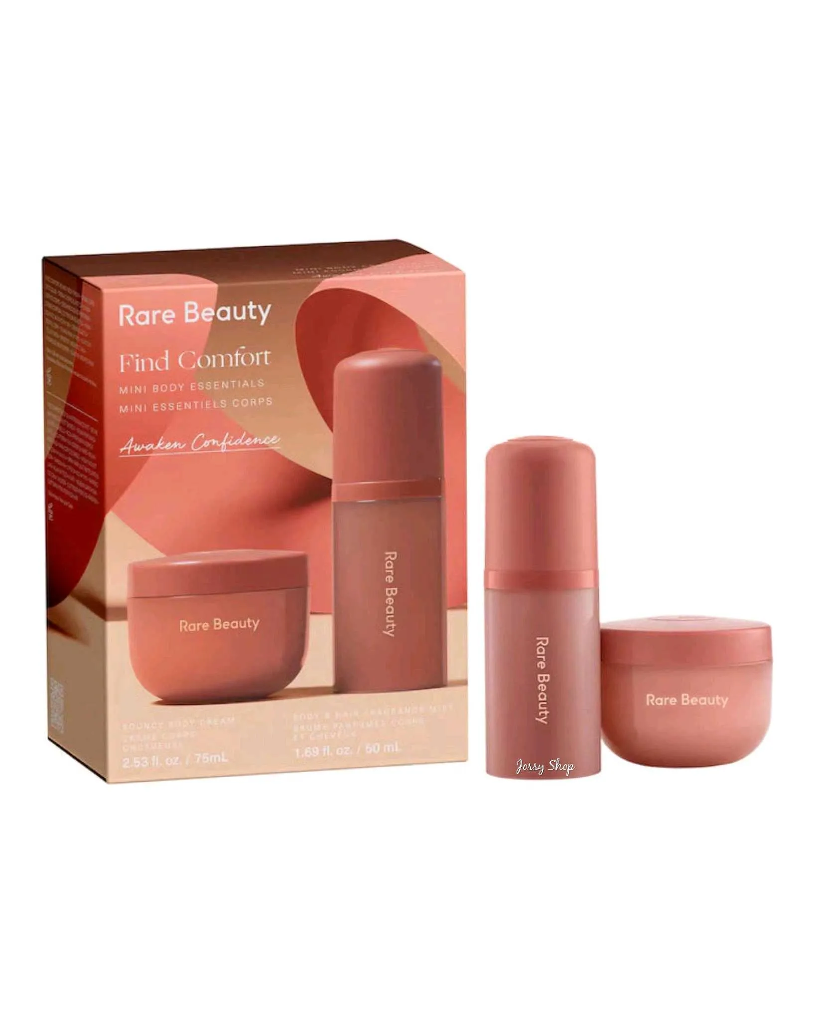 Mini Find comfort body cream & body and hair fragance mist