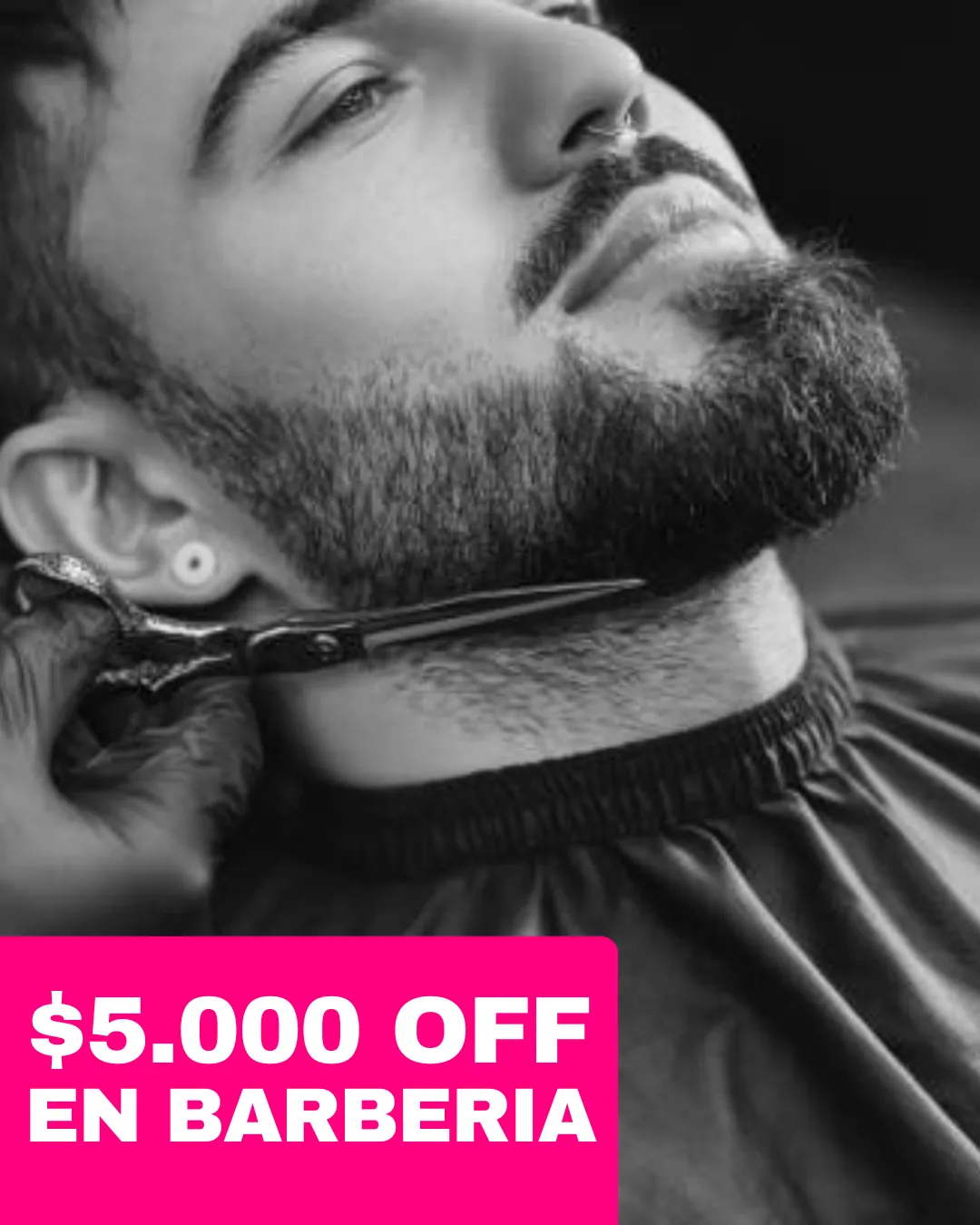 Pack Barba + Corte + Toalla Caliente + Cejas