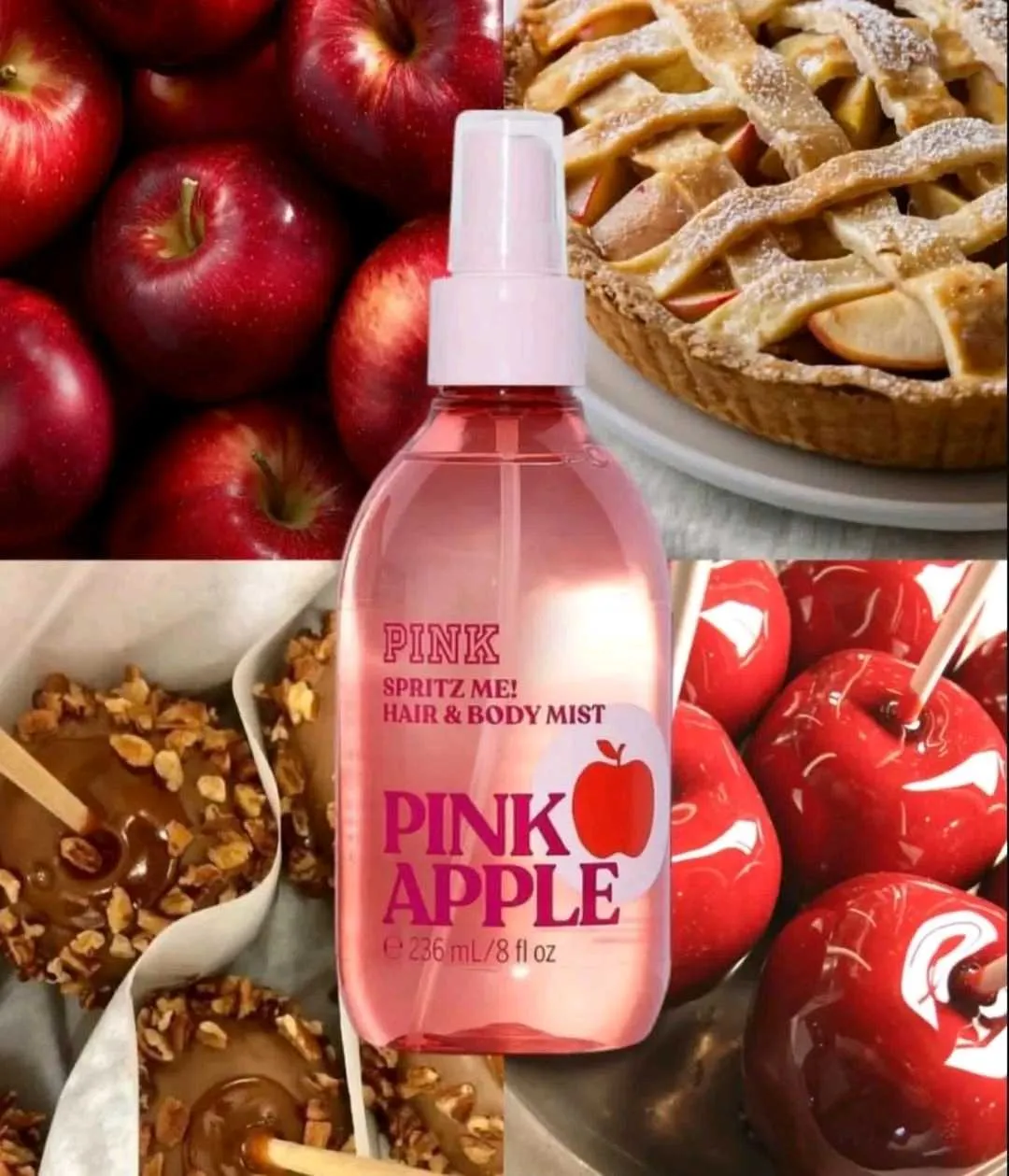 Victorias Secret PINK APPLE Hair & Body Mist