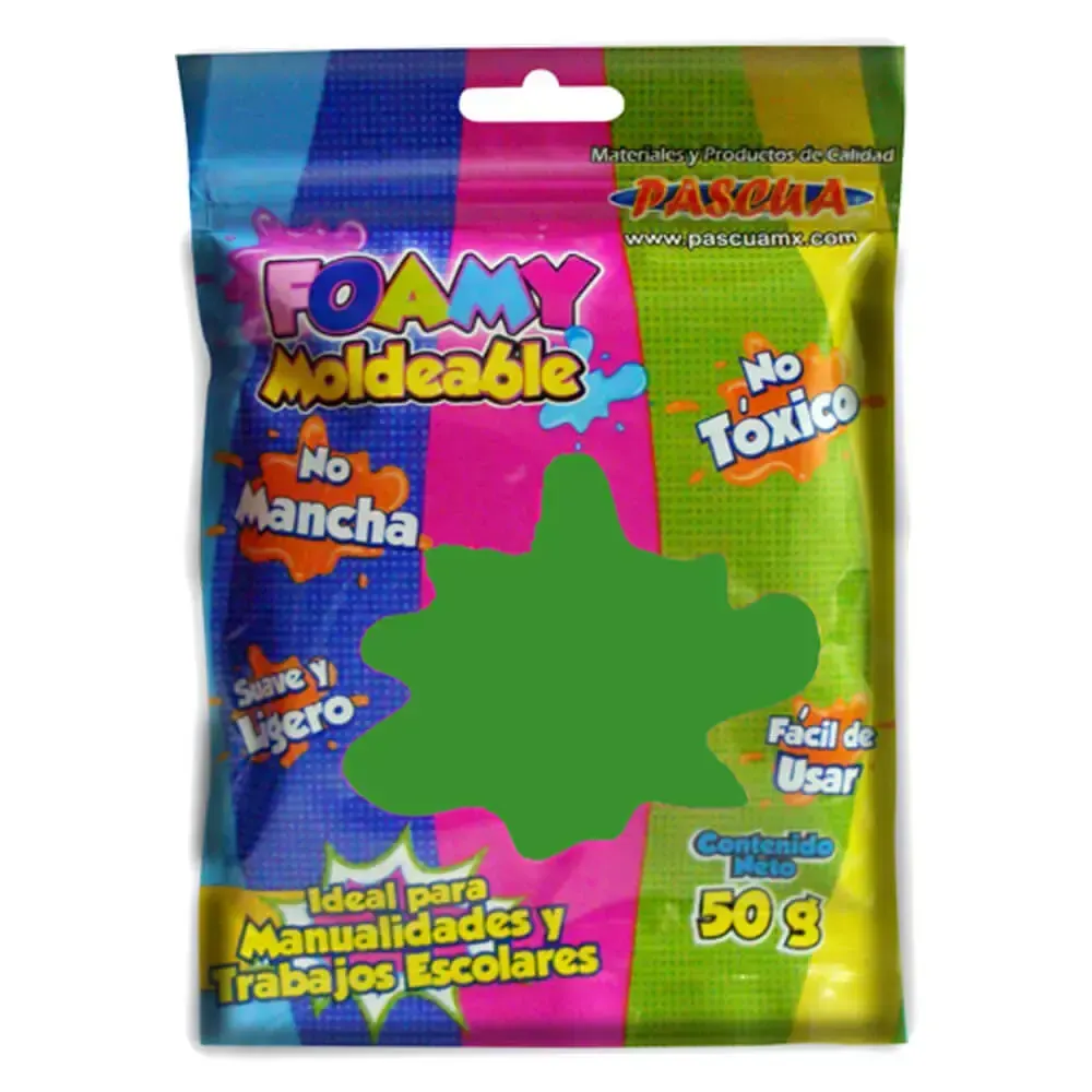 520510 foamy moldeable verde bandera