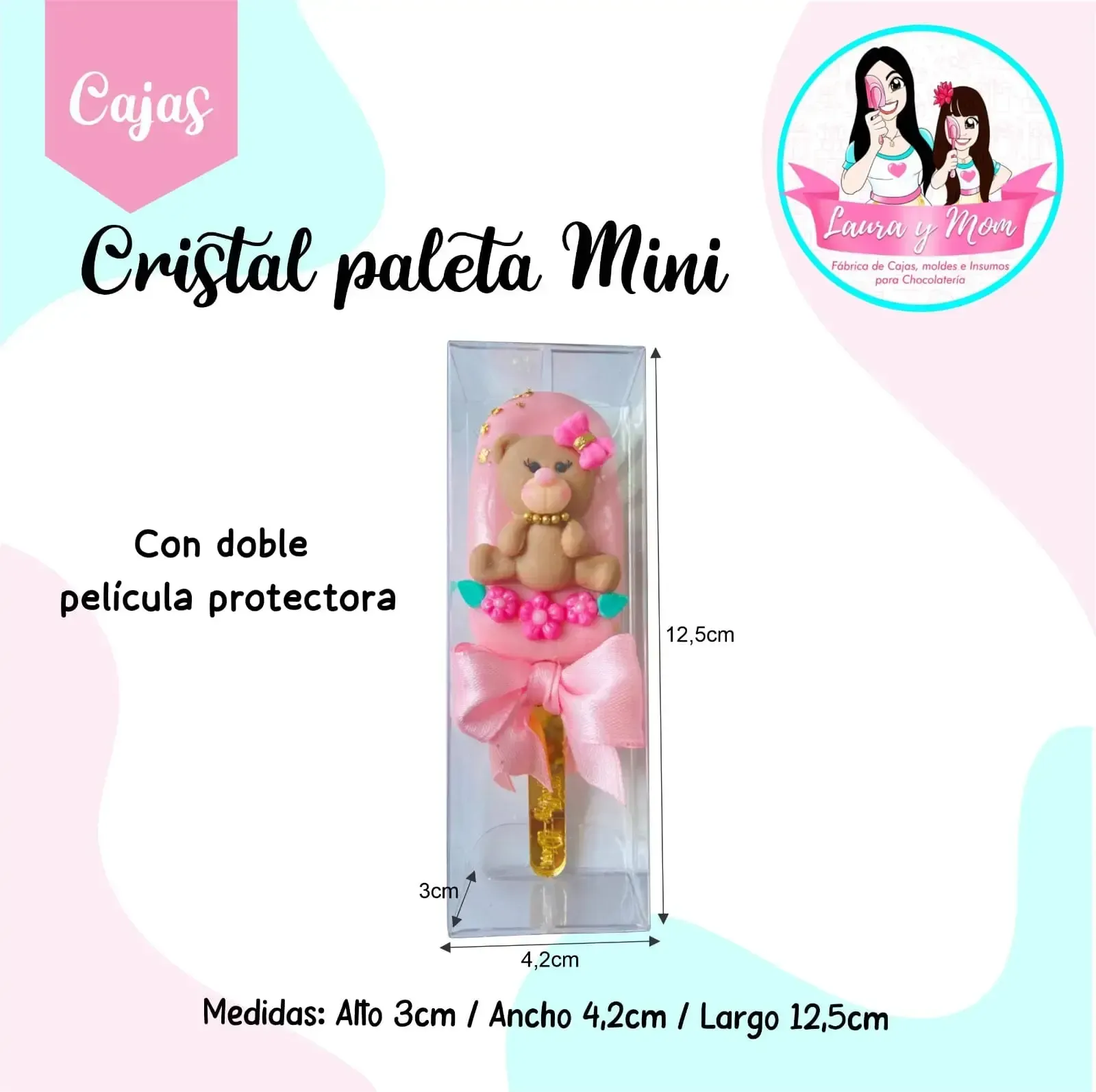 Cristal Cajas X 12 paleta mini