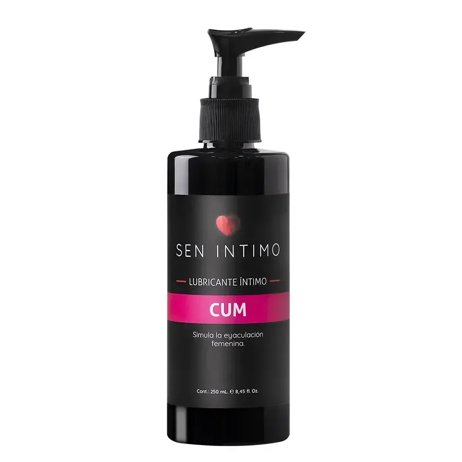 LUBRICANTE CUM 💦 FEMENINO [SABOR FRESA 🍓 ] 250ml By. SEN ÍNTIMO 