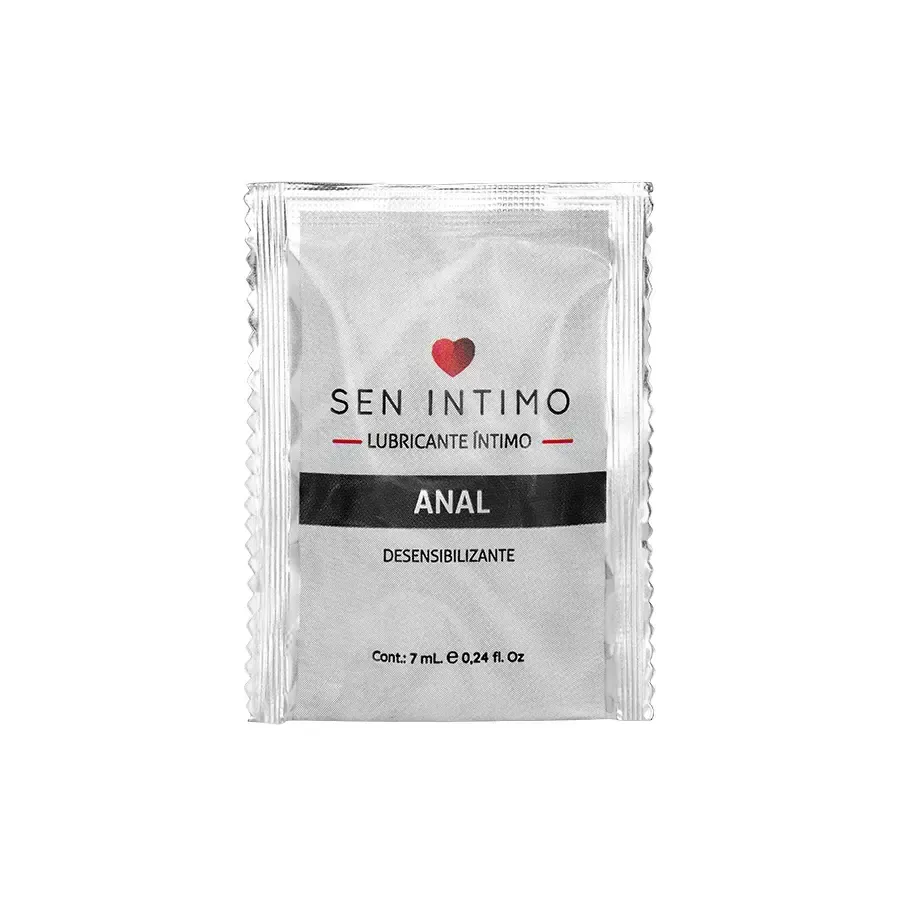 LUBRICANTE DILATADOR ANAL SACHET 7ml By. SEN ÍNTIMO 