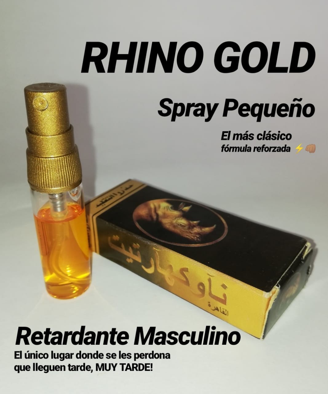 Retardante Rhino Gold Spray Peq 5ml