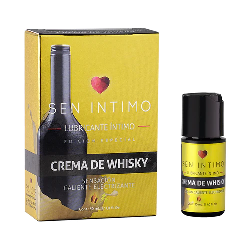LUB SENSACIÓN CALIENTE ELECTRIZANTE EDICIÓN ESPECIAL CREMA DE WHISKY 30ml By. SEN ÍNTIMO