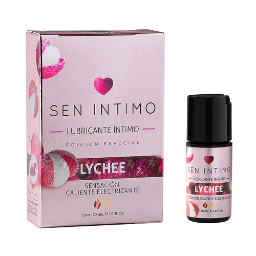 LUB SENSACIÓN CALIENTE ELECTRIZANTE EDICIÓN ESPECIAL LYCHEE 30ml By. SEN ÍNTIMO